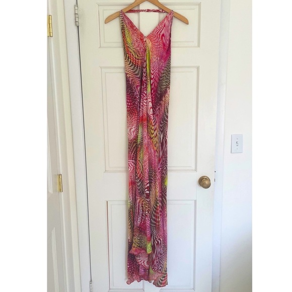 Alexis 2009 silk halter top maxi dress - Picture 2 of 11